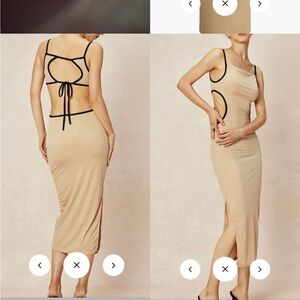 Brown dress in size small